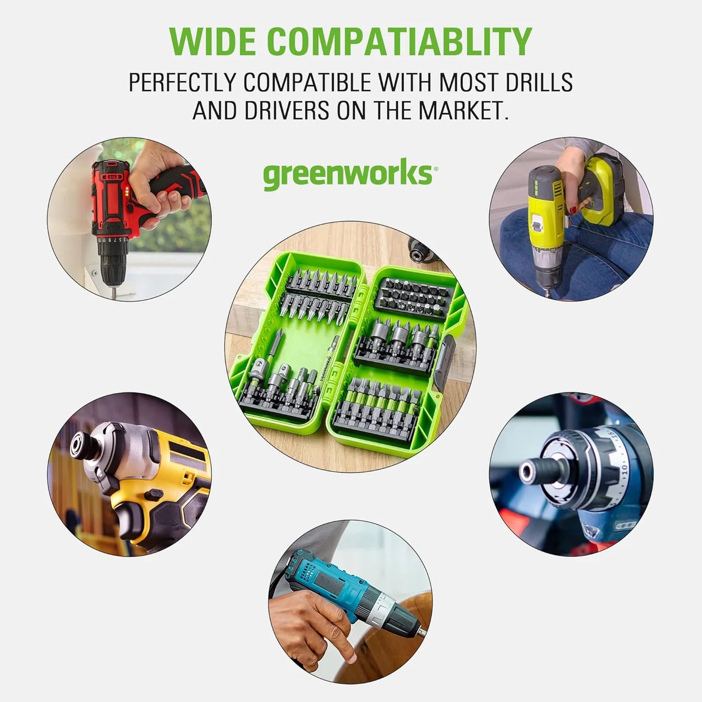 24V Brushless Cordless Drill and Impact Driver,Power Tool Combo Kit Included 1/2”Drill & 1/4”Hex Impact Driver and (2) Batteries, Fast Charger, 2 pcs Drill Bit Set & Bag