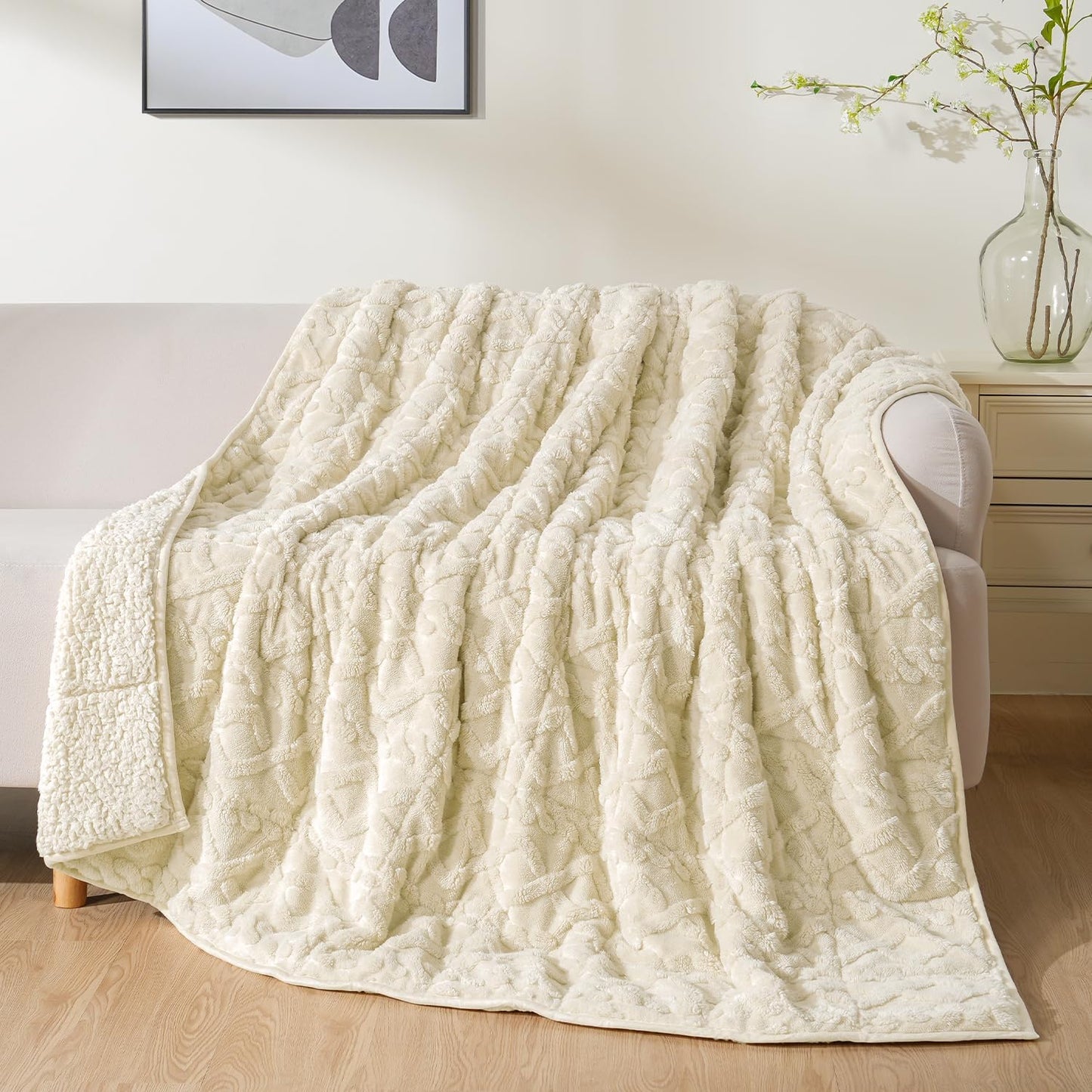 Weighted Blanket for Adults Queen Size 15lbs 60x80 inches