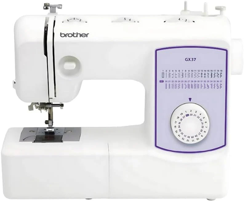 Sewing Machine, GX37, 37 Built-in Stitches, 6 Included Sewing Feet