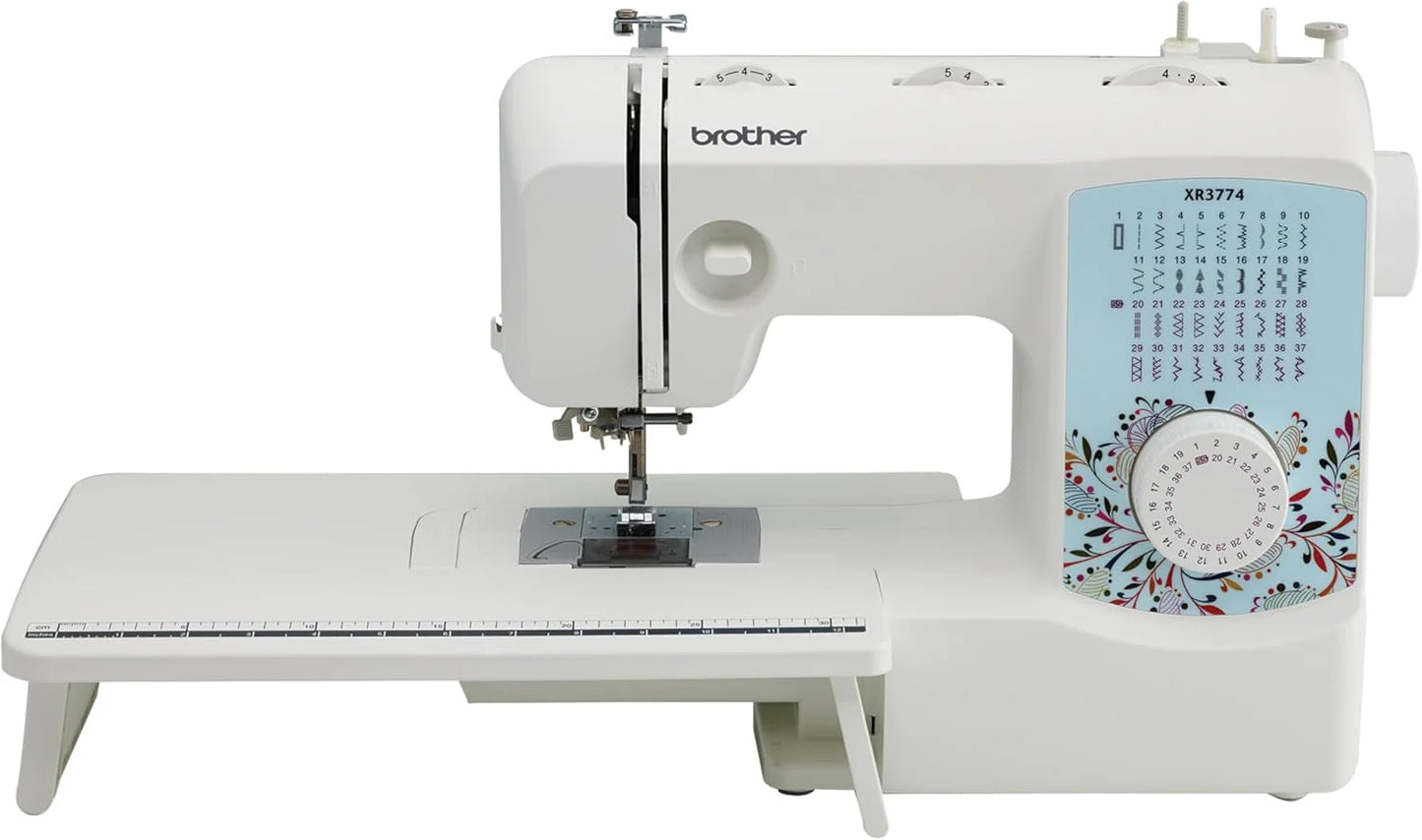 Sewing and Quilting Machine, XR3774, 37 Built-in Stitches, Includes 8 Sewing Feet