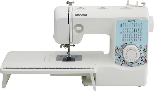 Sewing and Quilting Machine, XR3774, 37 Built-in Stitches, Includes 8 Sewing Feet