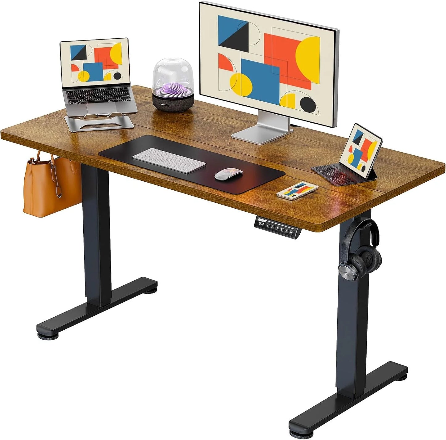 Height Adjustable Electric Standing Desk 47.2 x 23.6 Inches