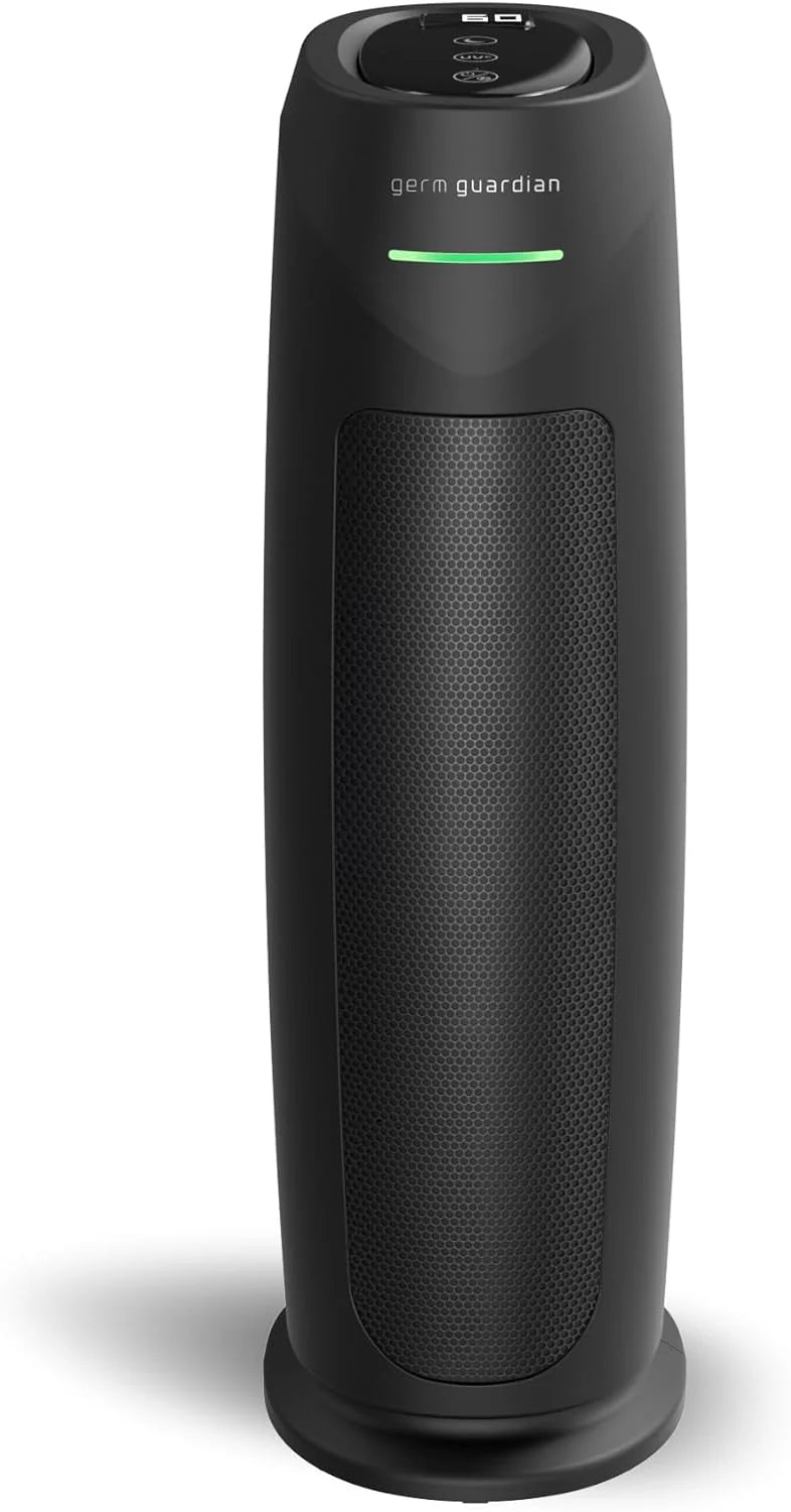 Home air purifier with HEPA pure filter