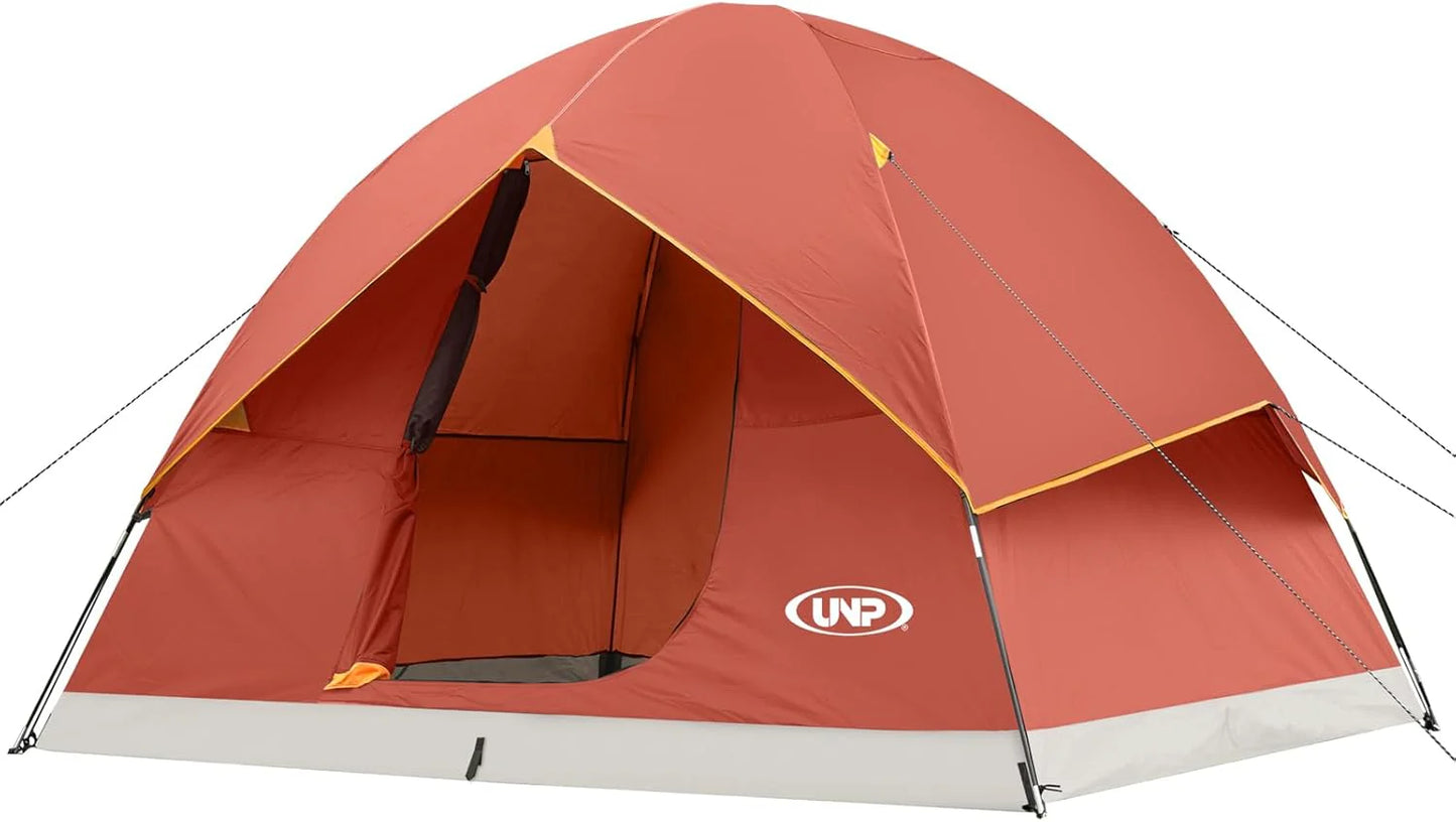 Camping Tent 2/3/4/6 Person Dome Tent Portable Camping Tent for Outdoor and Backpacking Beach