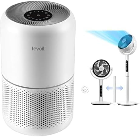 Air Purifier for Bedroom Allergies and Pet Hair, 56W High Torque Motor