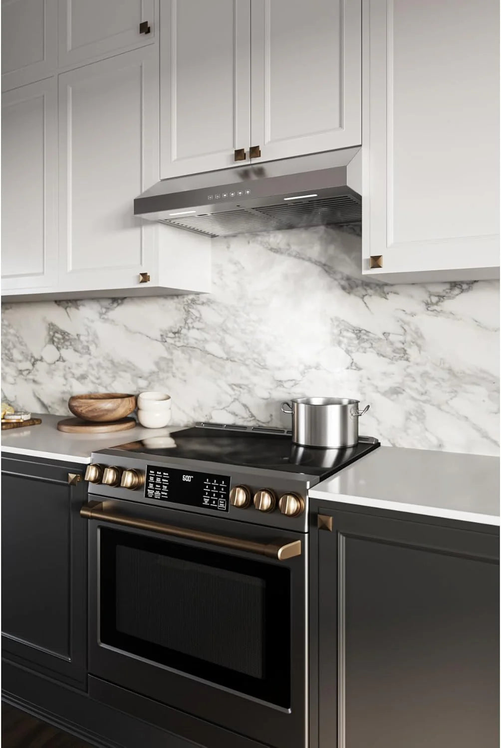 Broan-NuTone Three-Speed Glacier Undercabinet Range Hood with LED Light, ADA Compliant