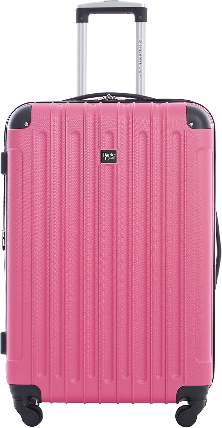 Hardside Travel Luggage, Lilac, Set of 4