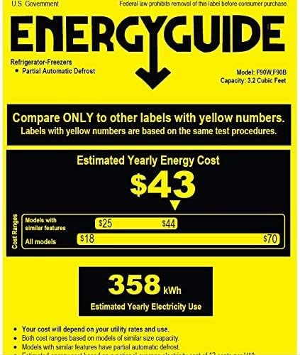 Antarctic Star Compact Mini Refrigerator Separate Freezer, Small Fridge Double 2-Door Adjustable Removable Retro Stainless Steel Shelves Living room/Kitchen/Dorm/Office 3.2 cu ft.Green