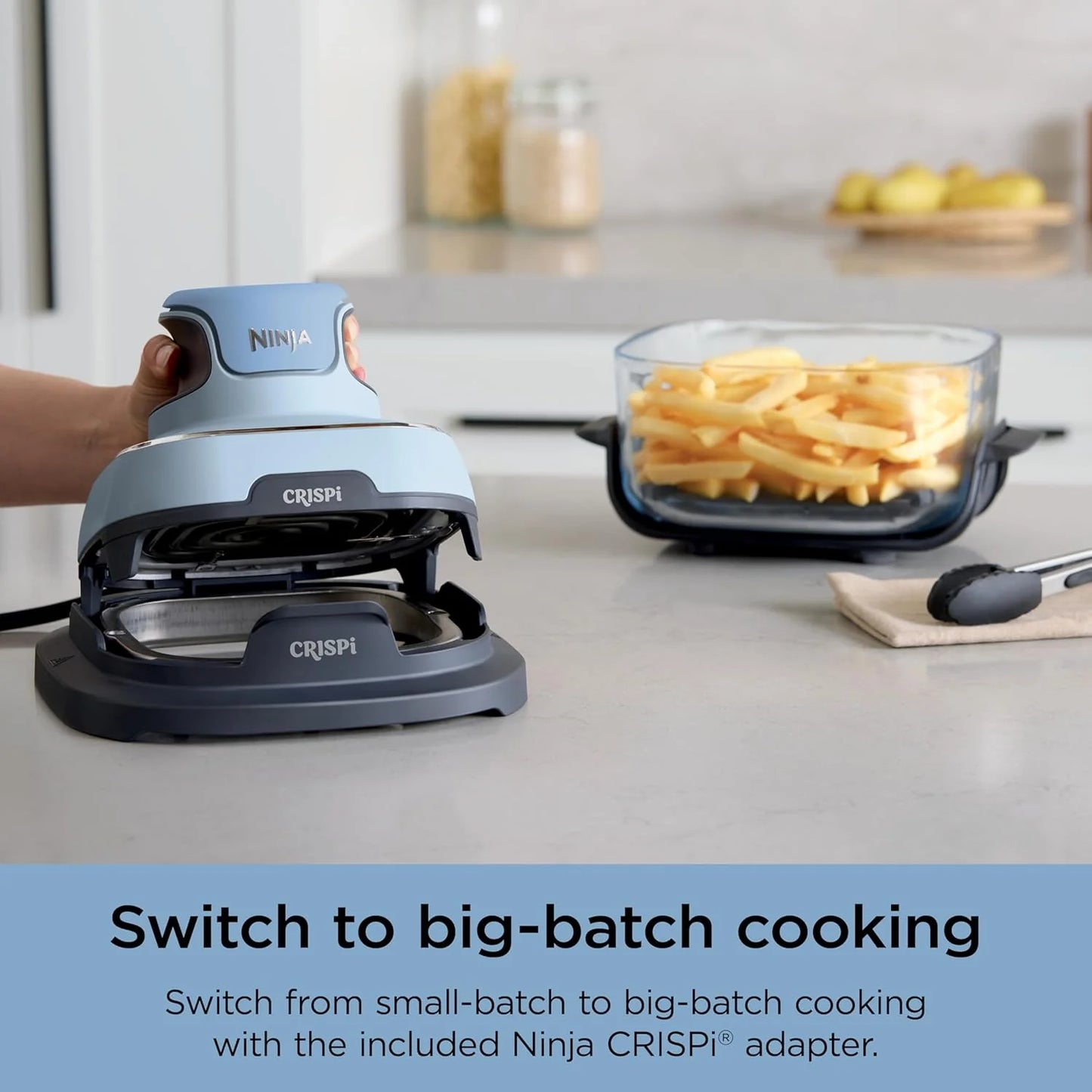 Crispi Air Fryer Microwave Freezer & Dishwasher Safe