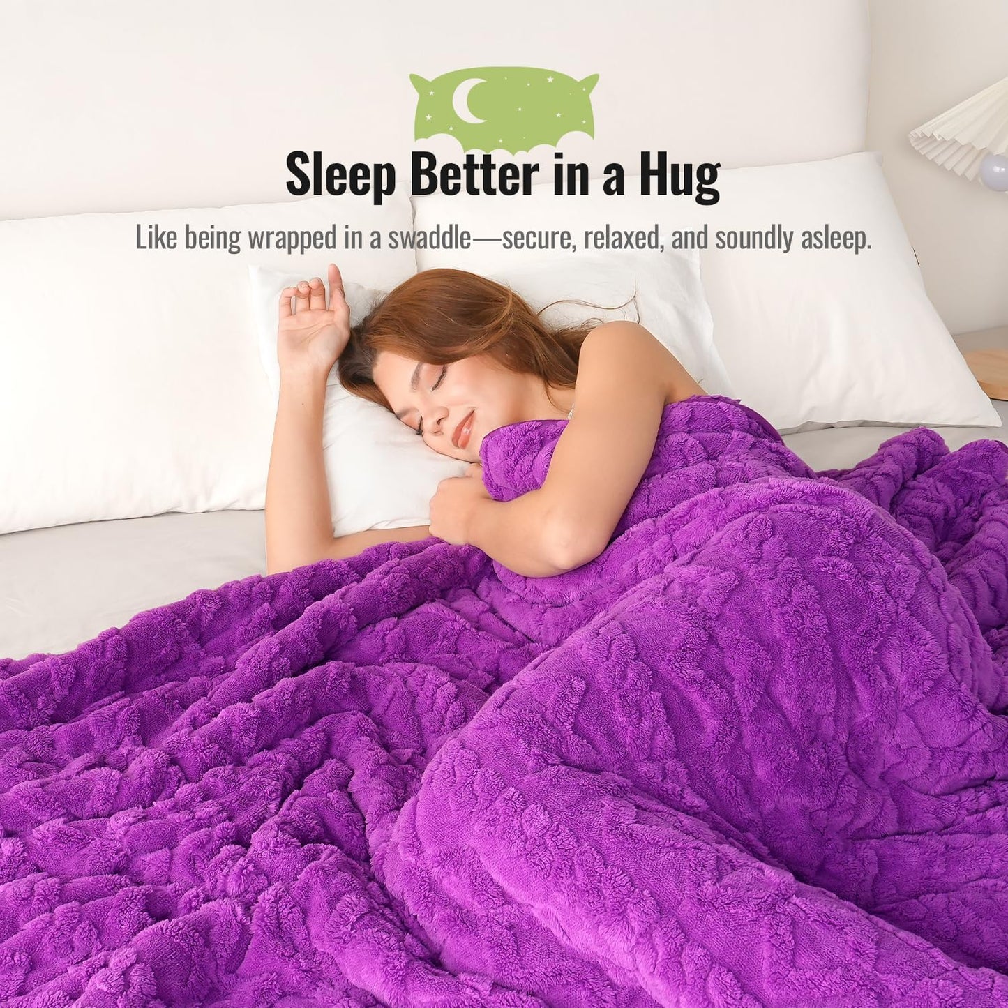 Weighted Blanket for Adults Queen Size 15lbs 60x80 inches