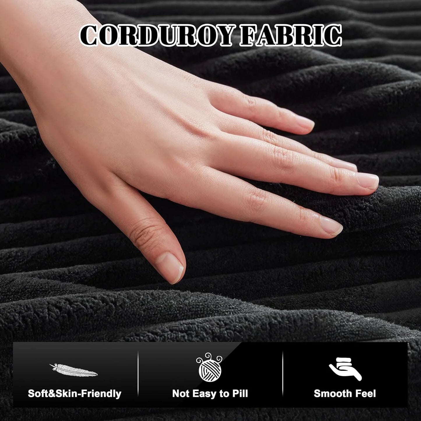 110-inch cloud sofa, boneless sofa in the living room, modular sofa with deep seats