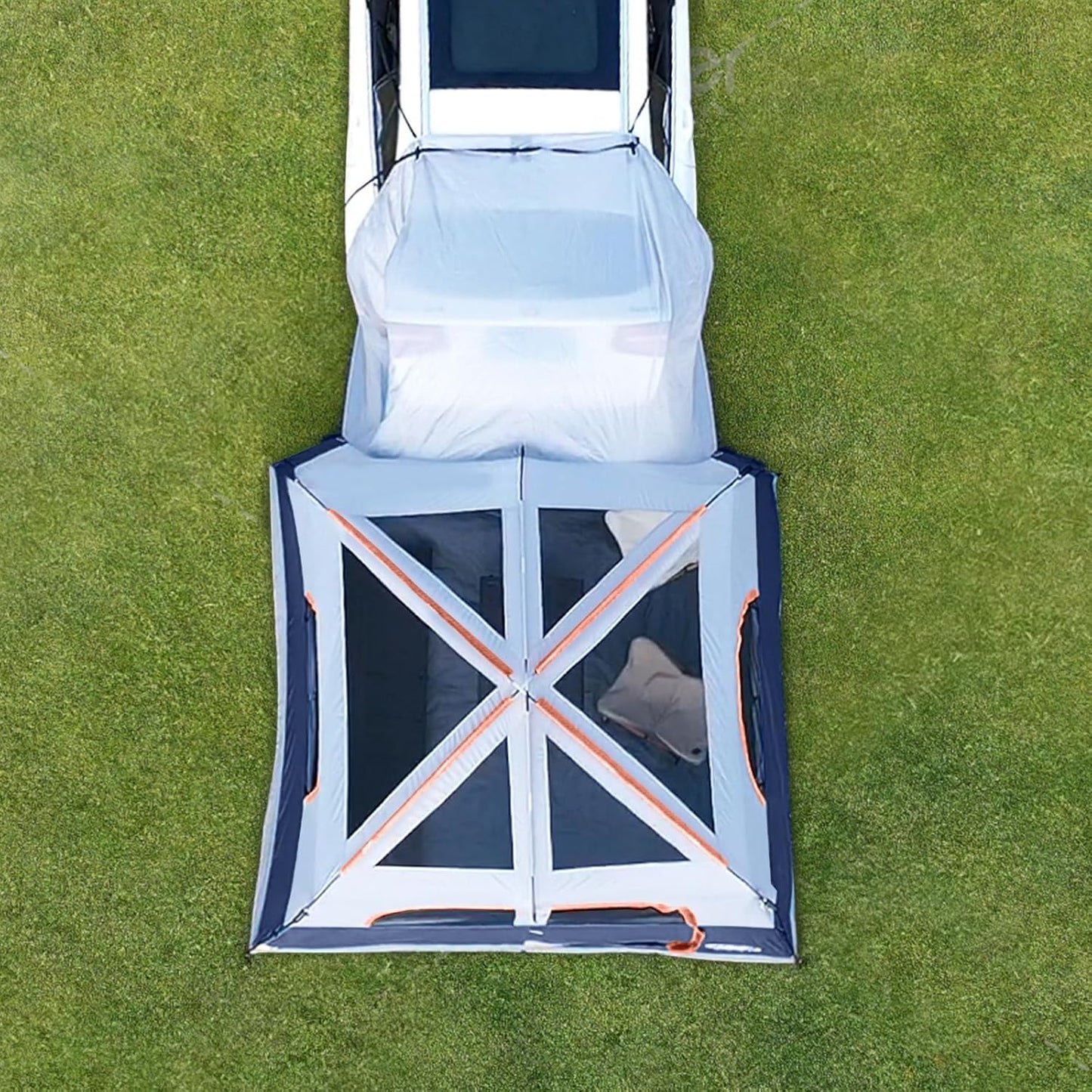 SUV Tent for Camping, 6-Person SUV Tailgate Tent - Easy Set Up with Rainfly, 10'x9'x78in(H)