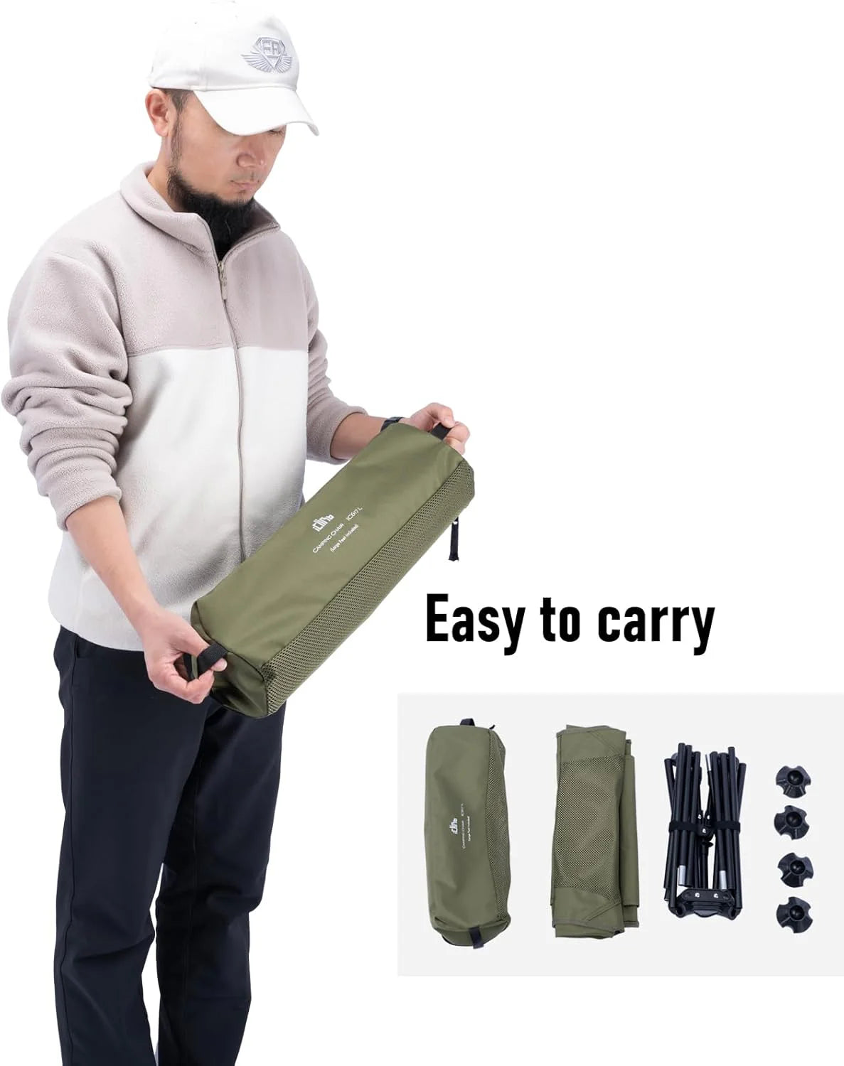 Ultralight Compact Camping Folding Beach Chair