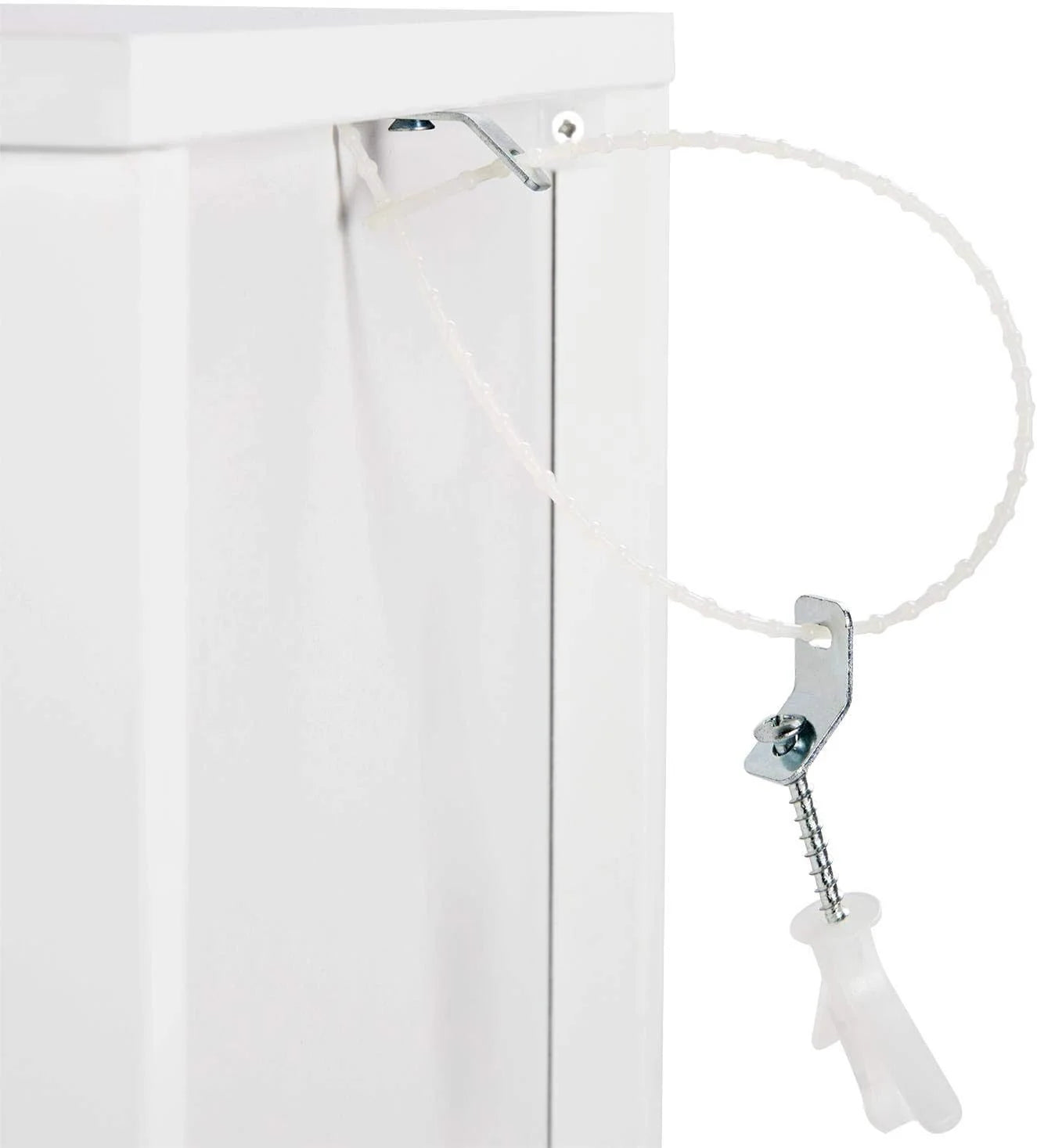 Bathroom Floor Cabinet, Wooden Storage Cabinet with 2 Drawers, Multifunctional Side Organizer Rack Stand Table