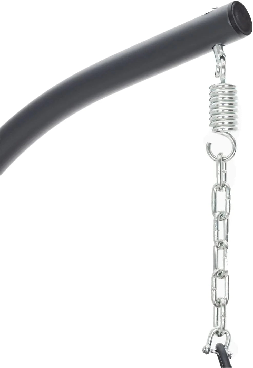 Yechen Indoor Outdoor Egg Hanging Chair with Stand, Patio Wicker Swing Egg Chair Indoor Swinging Chair Outdoor Hammock Egg Chair 350lbs Capacity for Patio Bedroom Balcony, Charcoal Grey (EG-001)