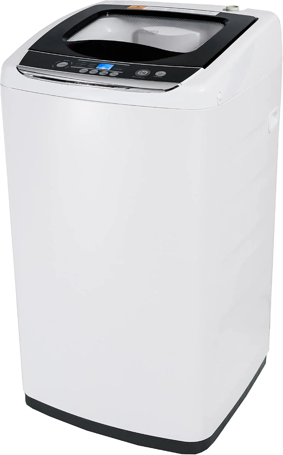 Portable Washer 6.6 lb. Capacity Washing Machine for Homes & Apartments 5 Wash Cycles Quick Connect Sink Adapter and Drain Hose Included Transparent Lid