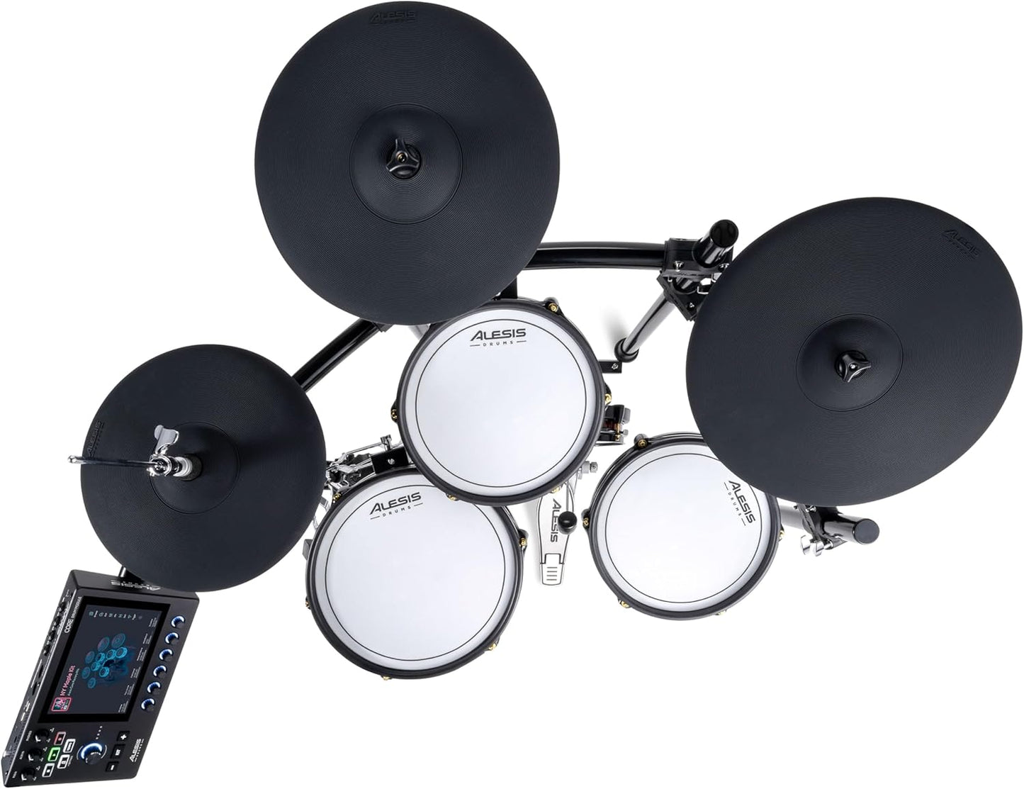 Alison Strata Prime Electronic Drum Set with Touch Screen Dual Area Grid Head