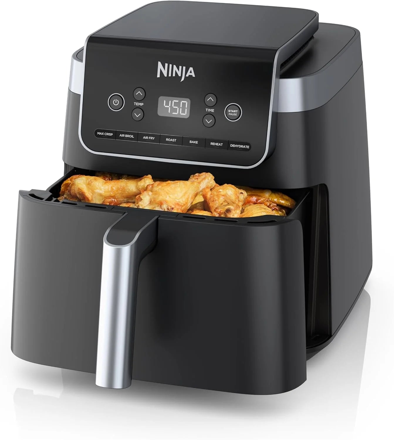 Ninja Air Fryer Pro 5-quart 4-in-1 air fryer that air fries, bakes, reheats, and dehydrates