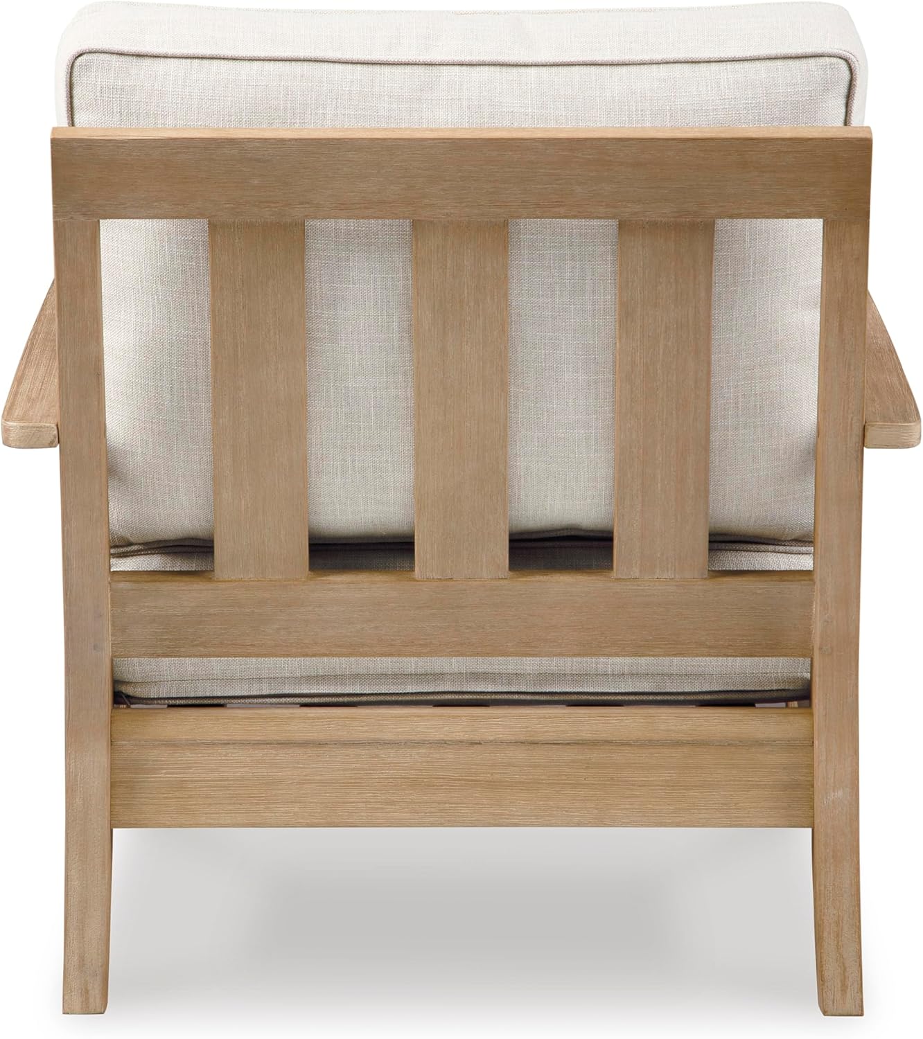 Coastal view outdoor terrace eucalyptus sofa