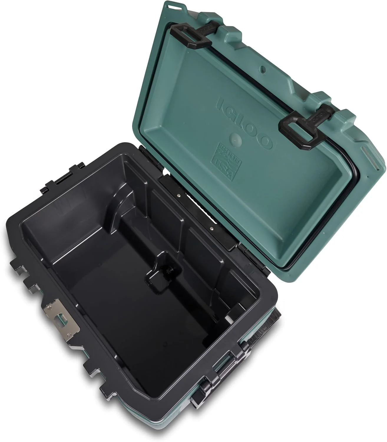 Igloo 52Qt Wheeled Cooler, Insulated Hard Shell Ice Chest