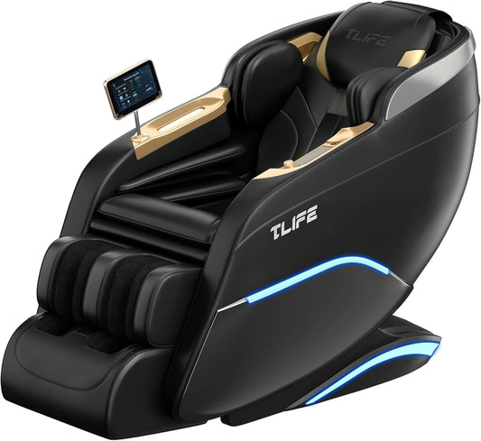 Full Body Massage Chair, 160° Zero Gravity Recliner with Body Scan, 50" SL Track Shiatsu Massage Chair, Spot Massage, Foot Roller