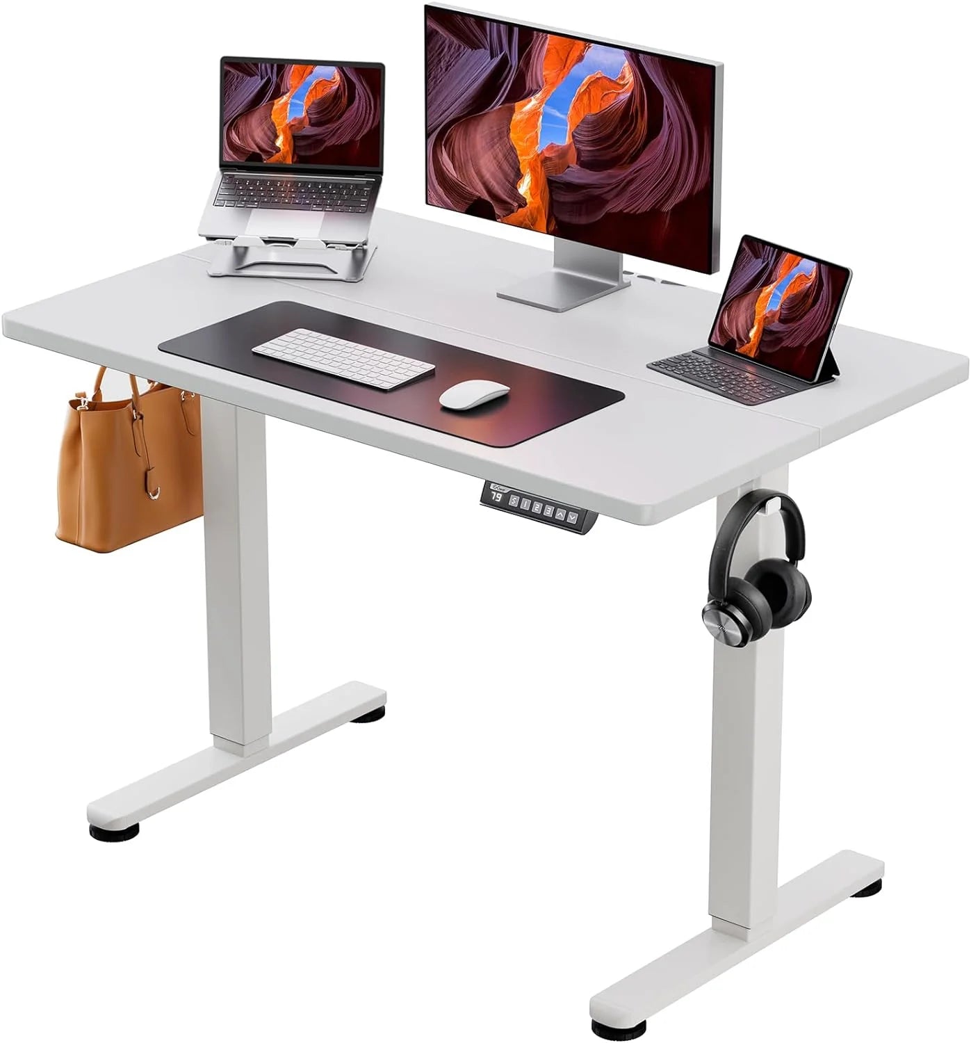 Height Adjustable Electric Standing Desk 47.2 x 23.6 Inches