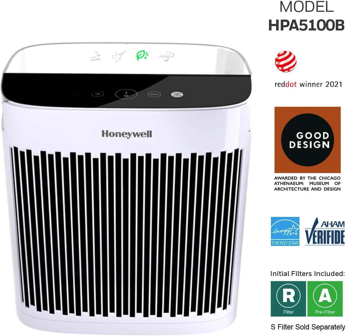 190' Medium-Large Rooms HEPA Air Purifier