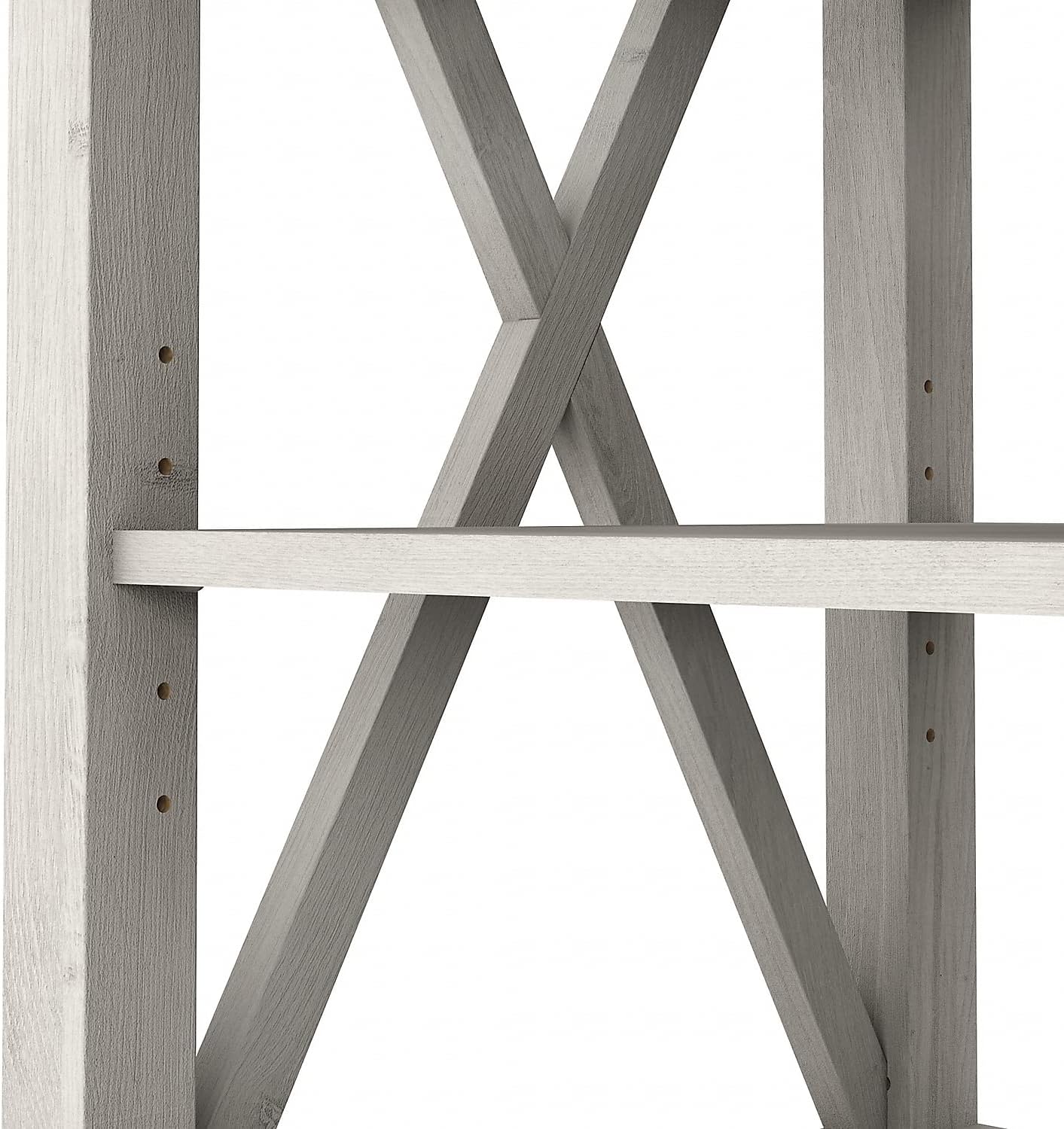 Key West Tall TV Stand for 65 Inch TV in Pure White Oak