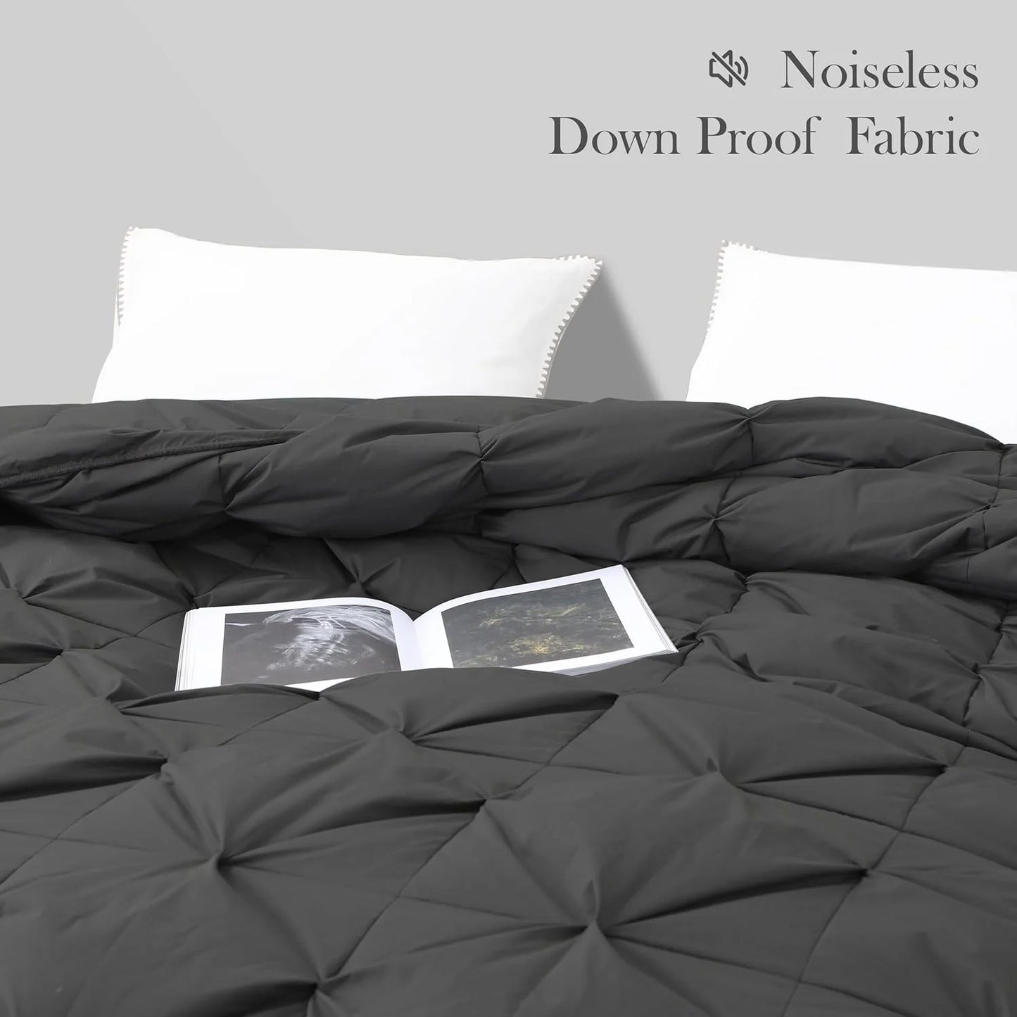 Premium Down Comforter 3D Baffle Box Design