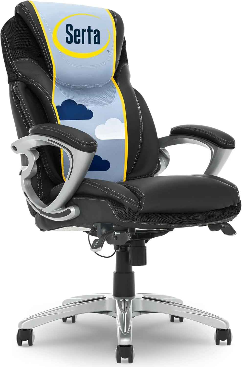 Executive office chair, ergonomic computer desk and chair