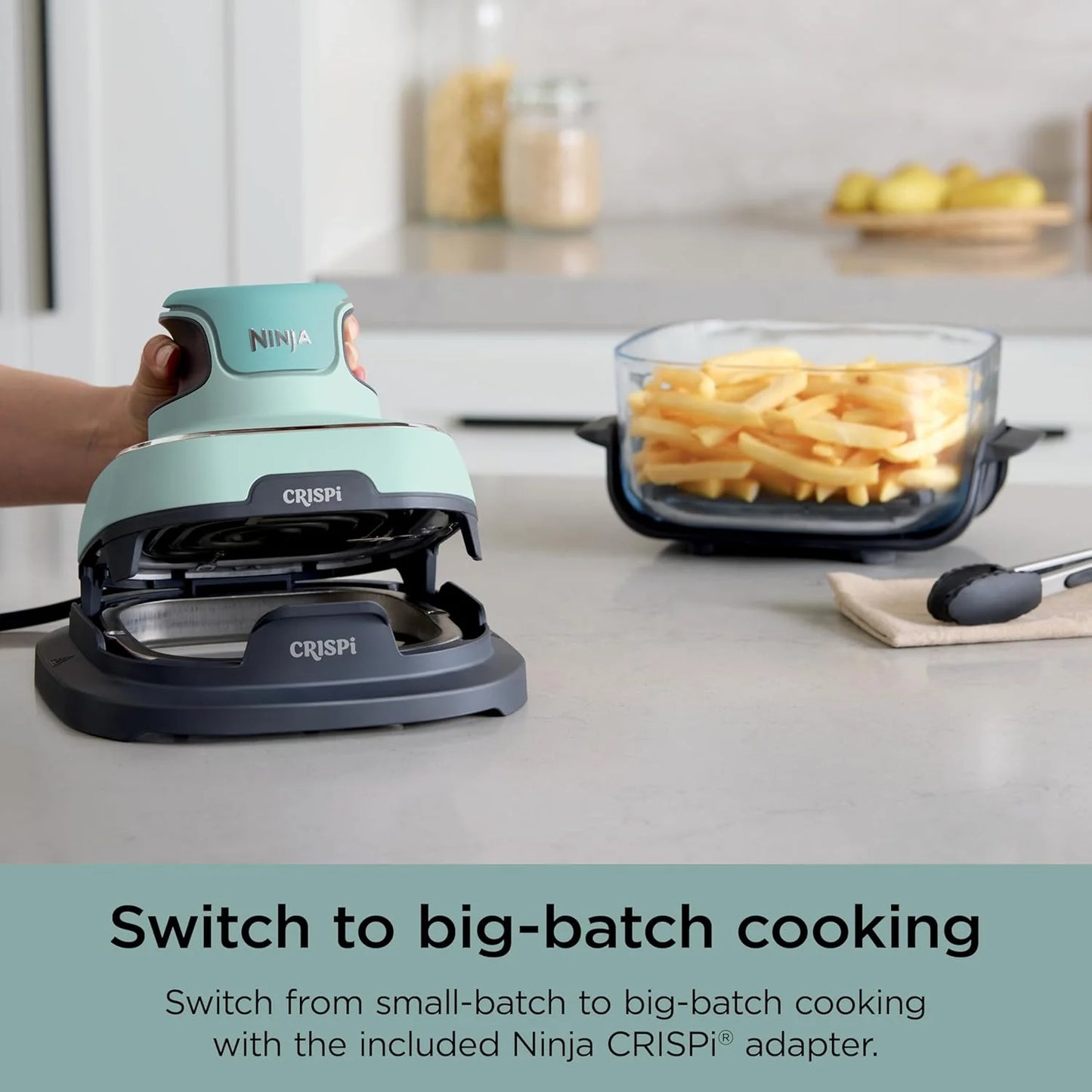 Crispi Air Fryer Microwave Freezer & Dishwasher Safe