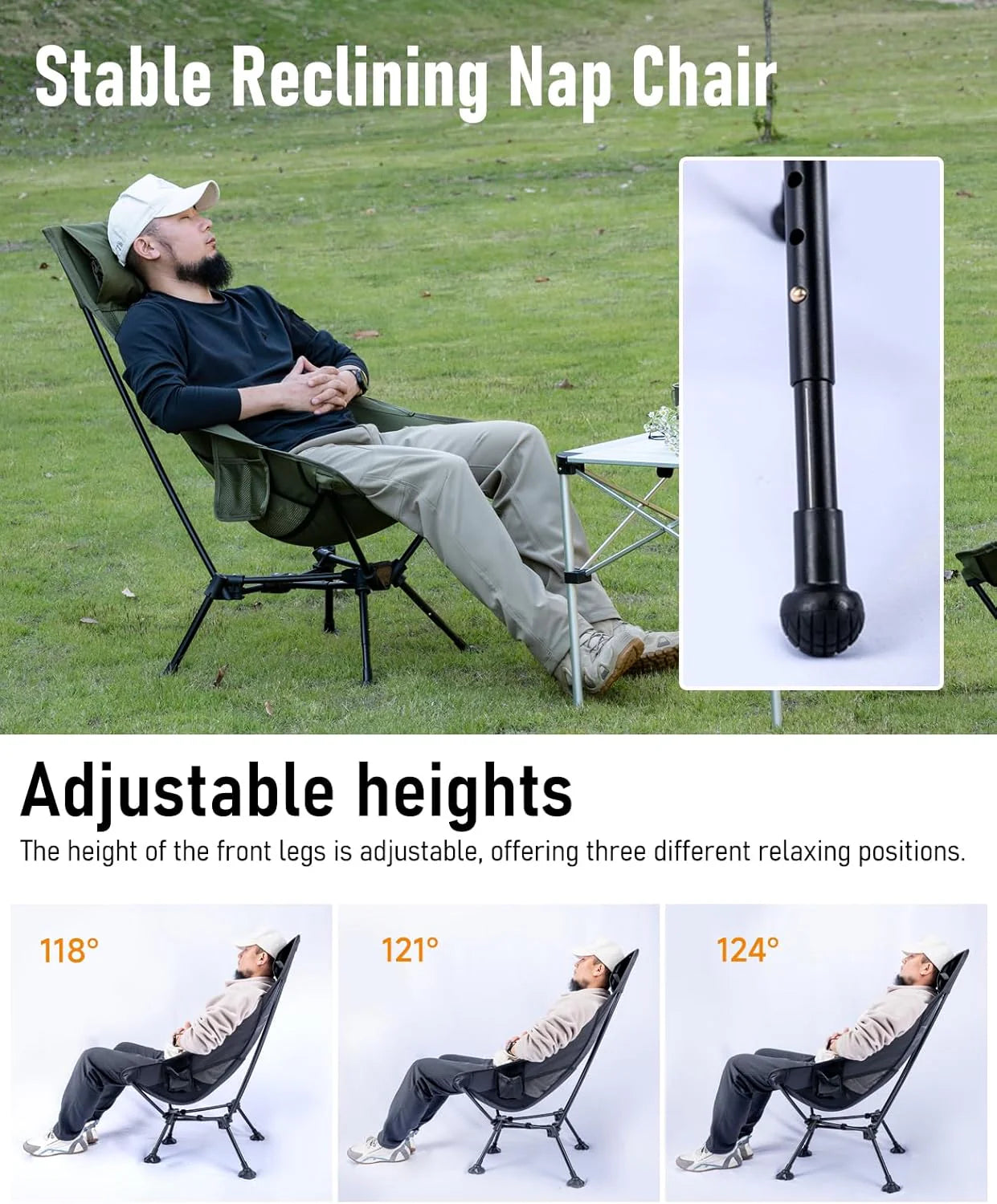 Ultralight Compact Camping Folding Beach Chair