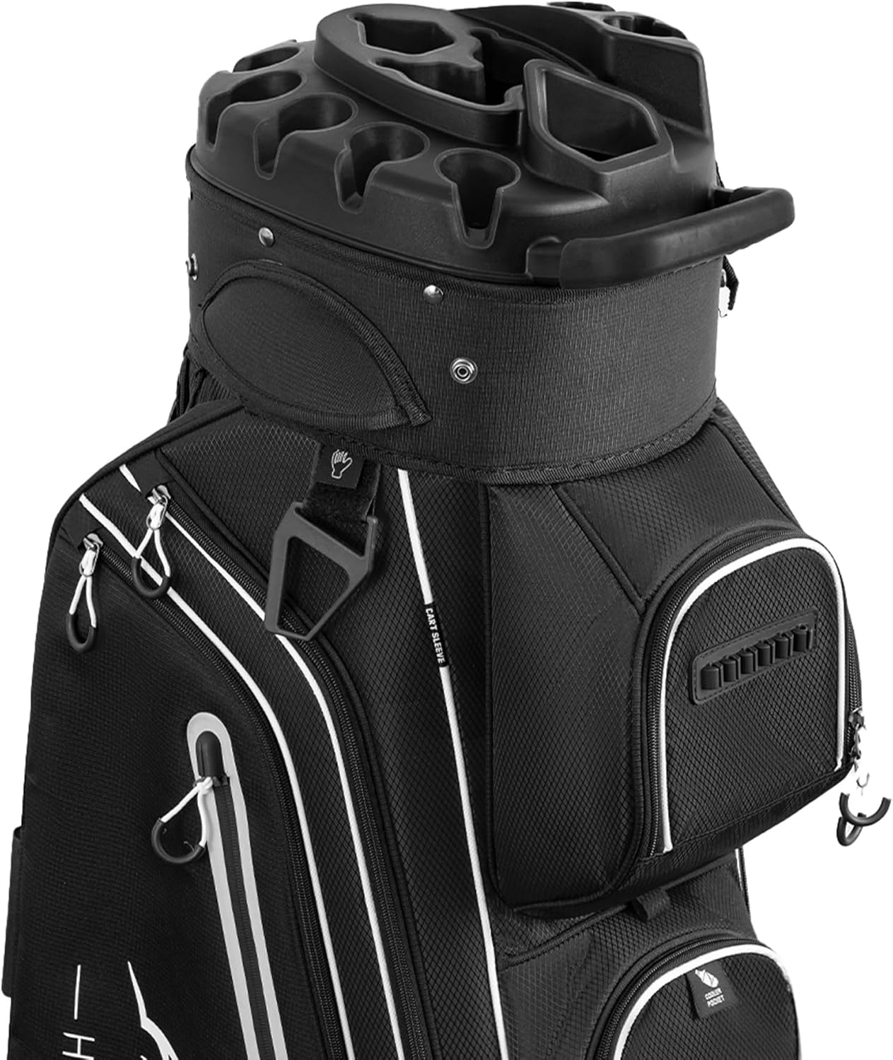 14-Way Golf Cart Bag Pro with Full Length Divider Top, Golf Bag for Men
