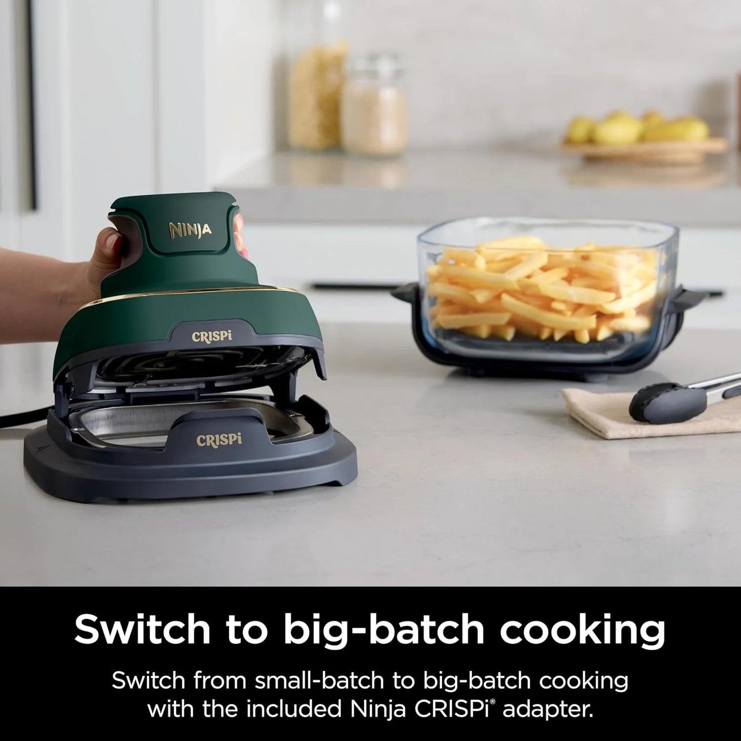 Crispi Air Fryer Microwave Freezer & Dishwasher Safe