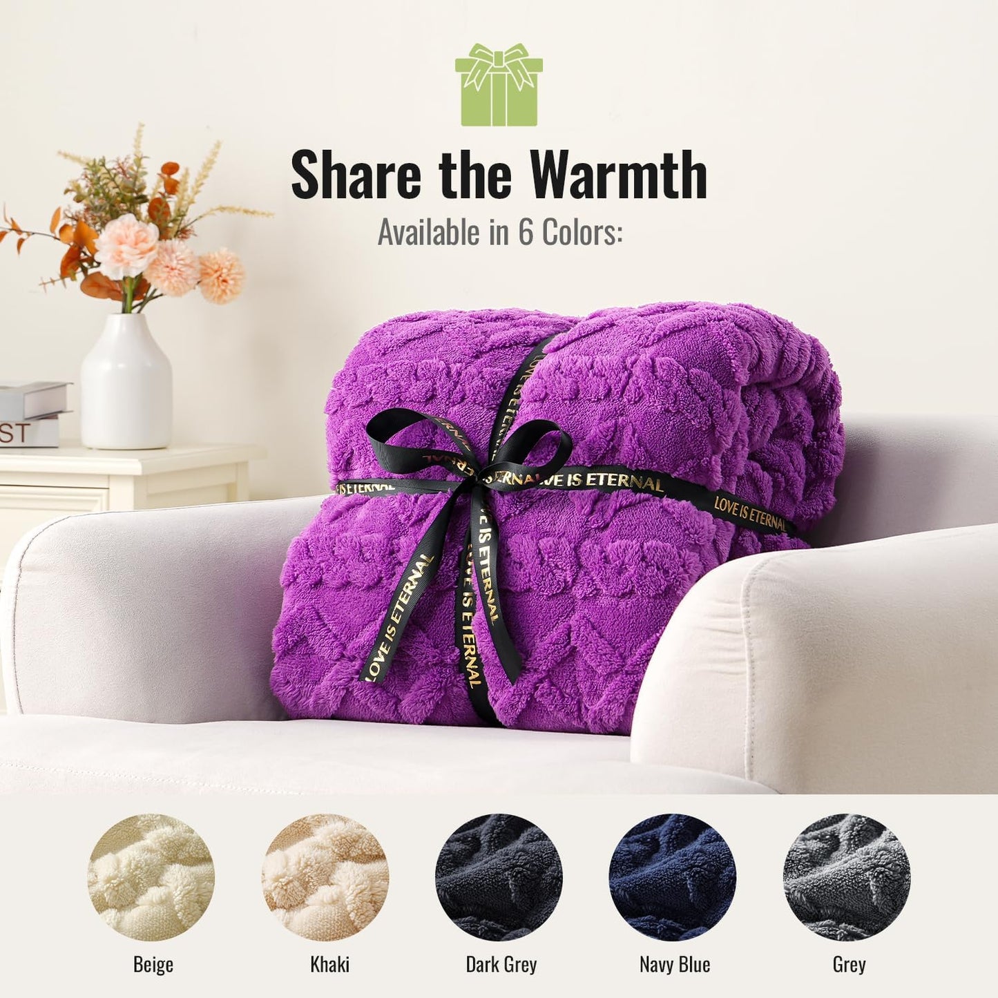 Weighted Blanket for Adults Queen Size 15lbs 60x80 inches