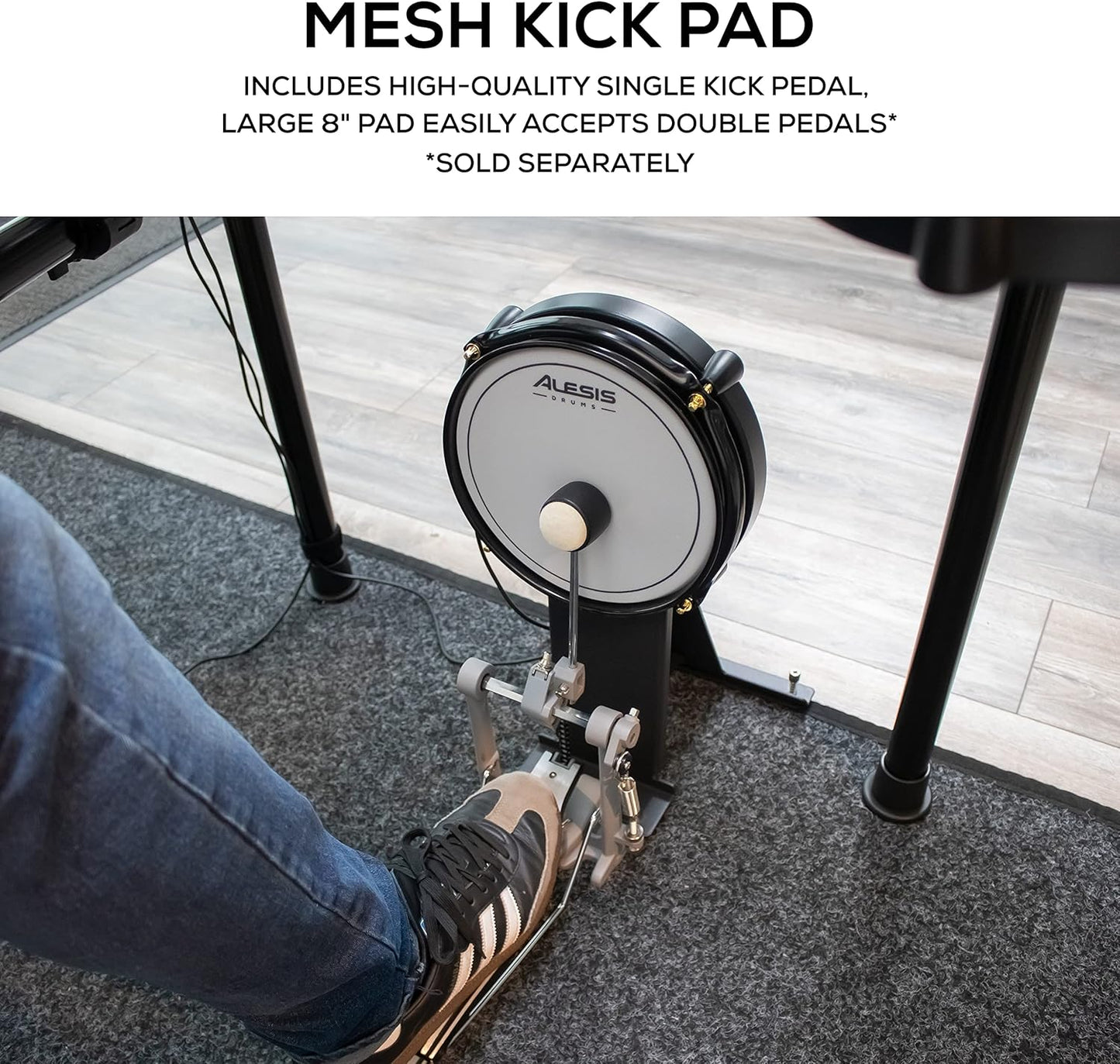 Alesis Drums Command Mesh SE Kit-Electric Drum Set USB MIDI Connection 600 Drum Sound