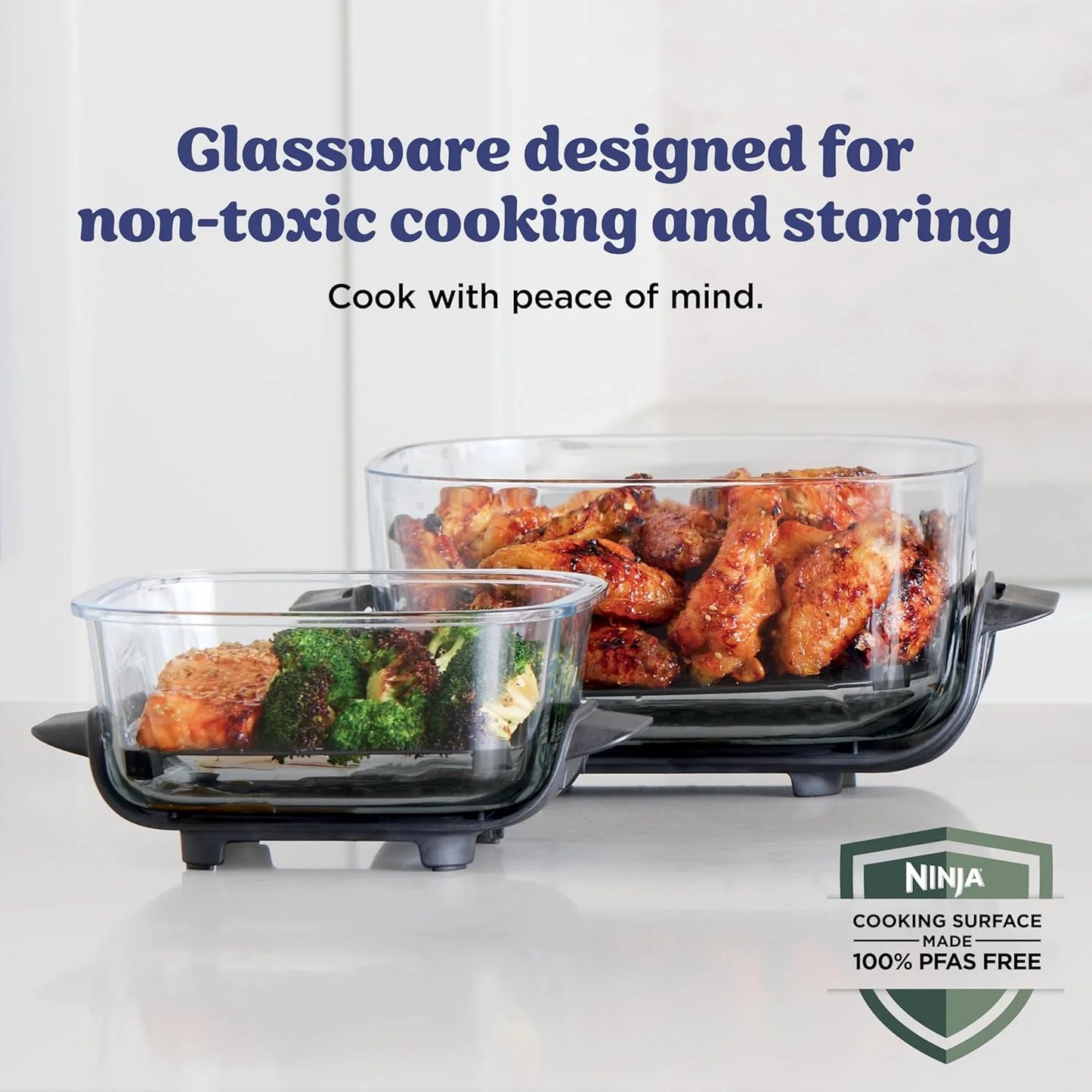 Crispi Air Fryer Microwave Freezer & Dishwasher Safe