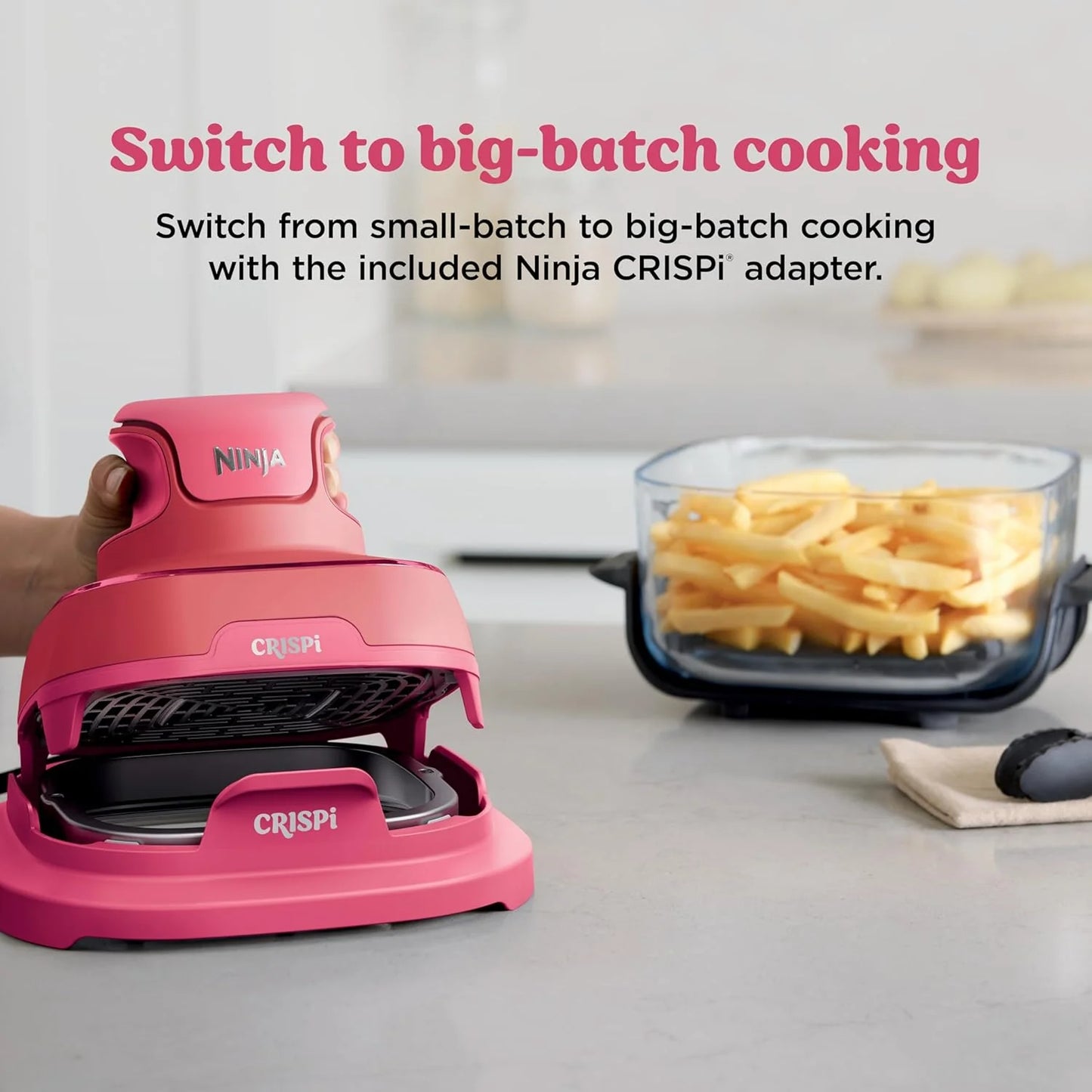 Crispi Air Fryer Microwave Freezer & Dishwasher Safe