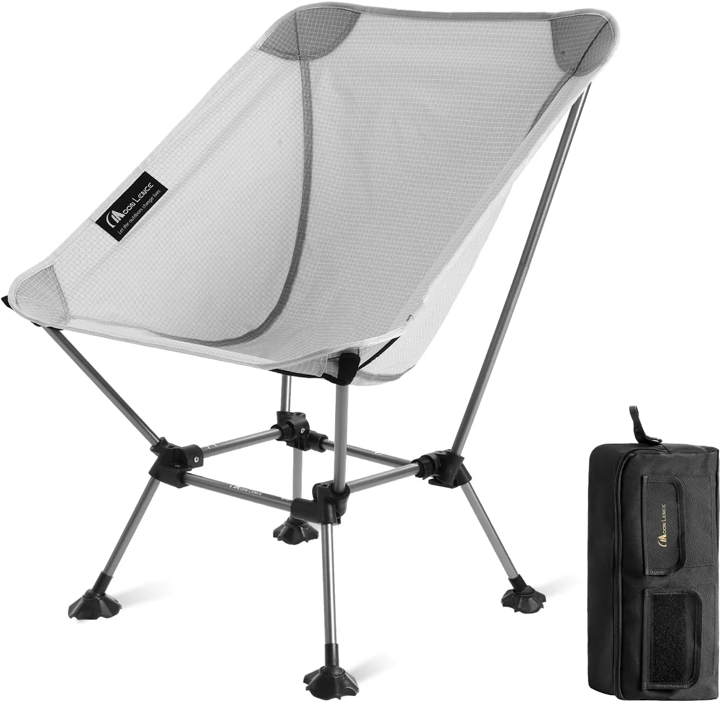 Portable Camping Chair Plus Folding Chair for Backpacking and Hiking