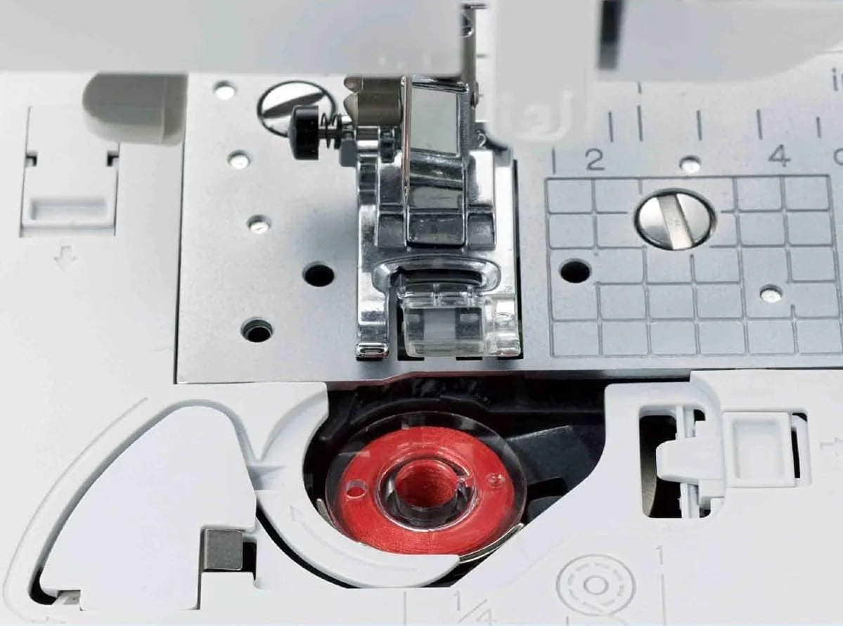 Brother Sewing and Quilting Machine, Computerized, 165 Built-in Stitches, LCD Display, Wide Table, 8 Included Presser Feet, White, 20x12x17