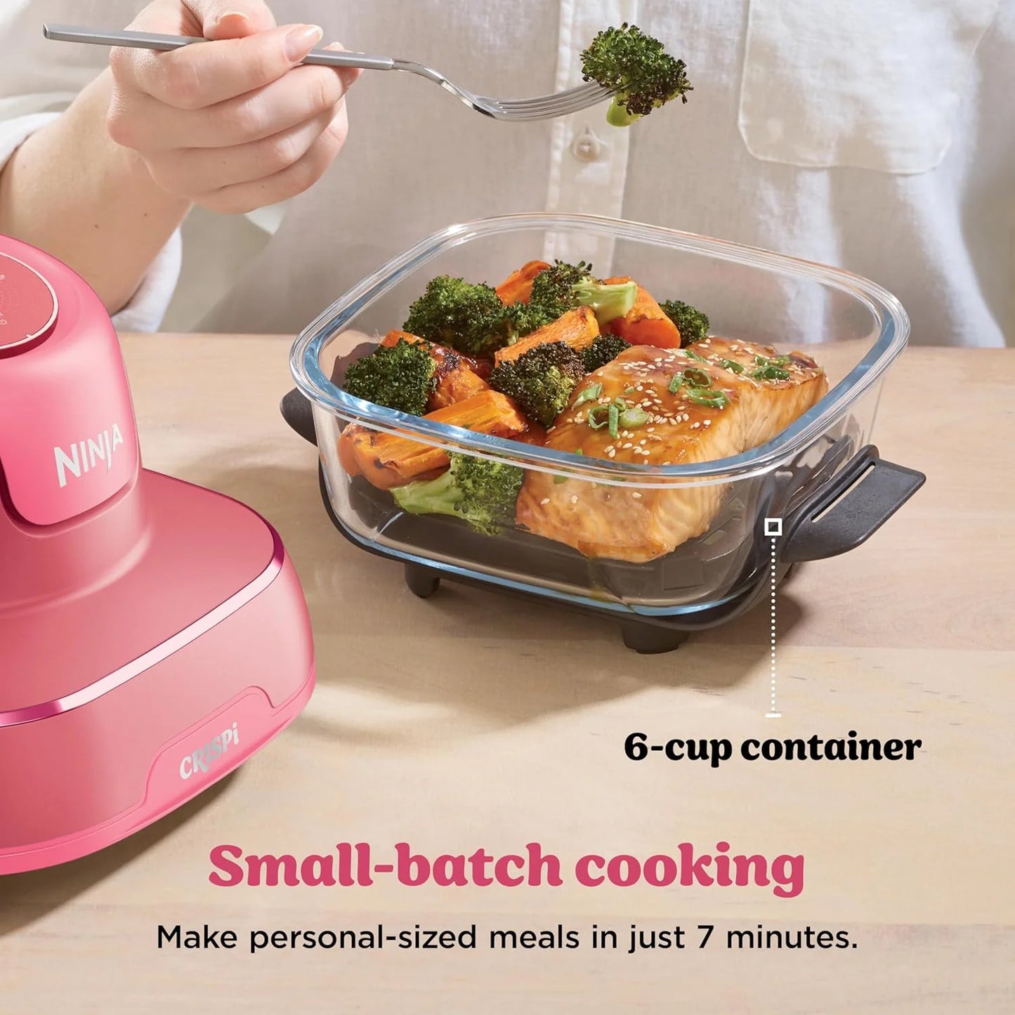 Crispi Air Fryer Microwave Freezer & Dishwasher Safe
