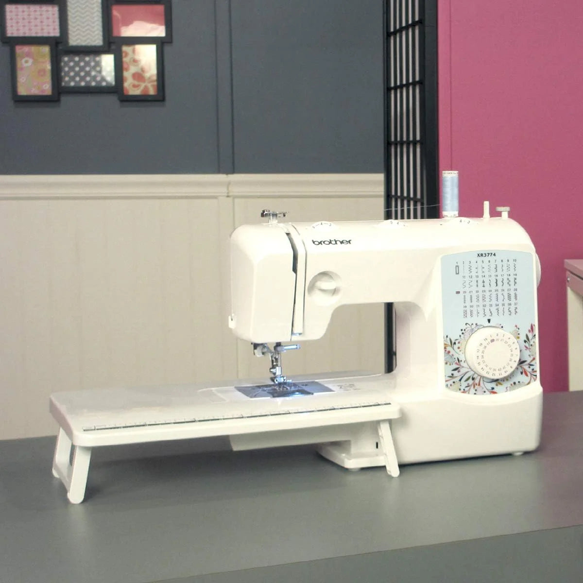Sewing and Quilting Machine, XR3774, 37 Built-in Stitches, Includes 8 Sewing Feet