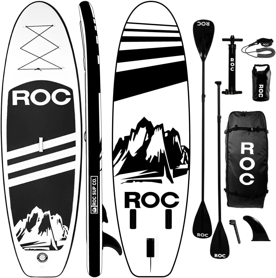 ROC inflatable stand-up paddle board high-quality SUP paddle board accessories