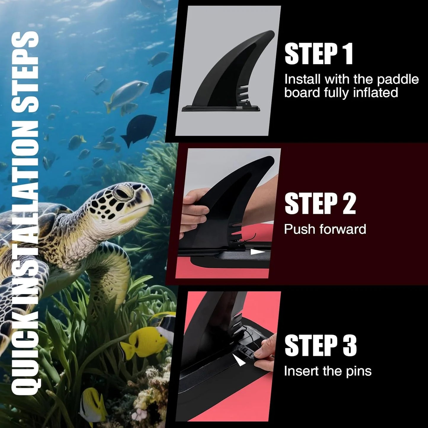 FunWater Inflatable Stand Up Paddle Board with Premium SUP Paddle Accessories, Non-Slip EVA Deck, 11'/10'6' Paddle