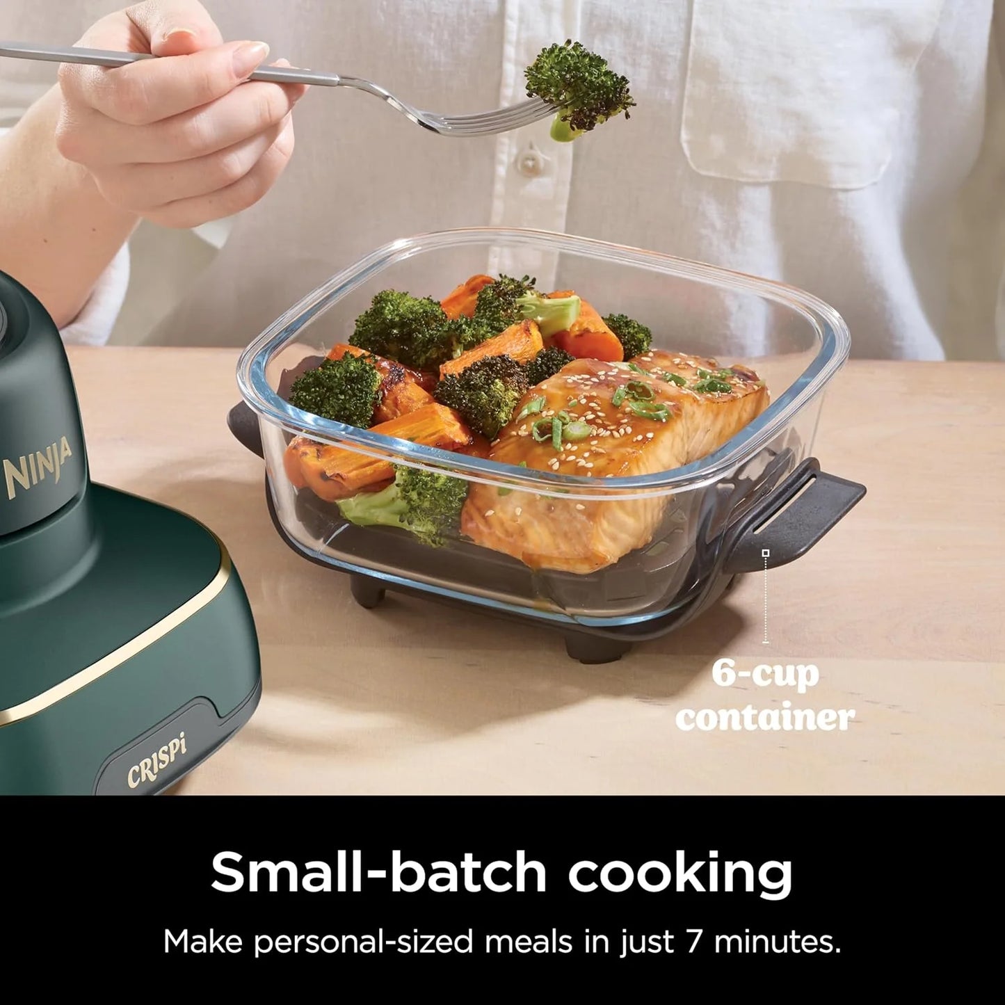 Crispi Air Fryer Microwave Freezer & Dishwasher Safe