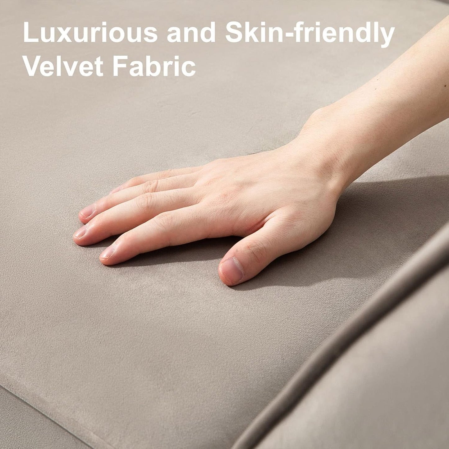 Belffin Modular Sectional Sofa with Ottomans Velvet Reversible Sleeper Chaise Bed Storage Seat Black