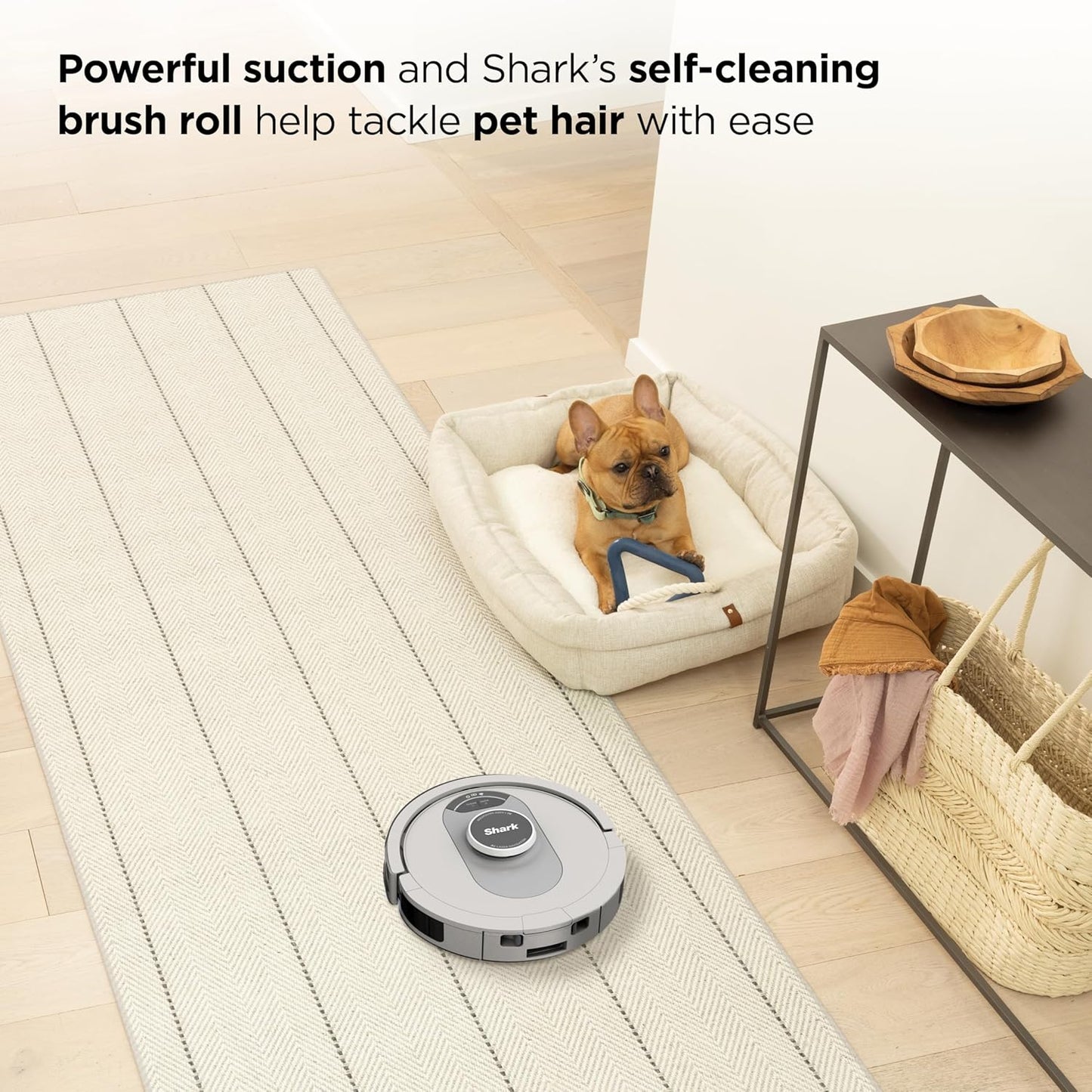Voice Control Robot Vacuum with Matrix Clean Navigation, Home Mapping, 60-Day Capacity, XL Self-Empty Base for Homes with Pets, Carpet & Hard Floors, Cool Grey