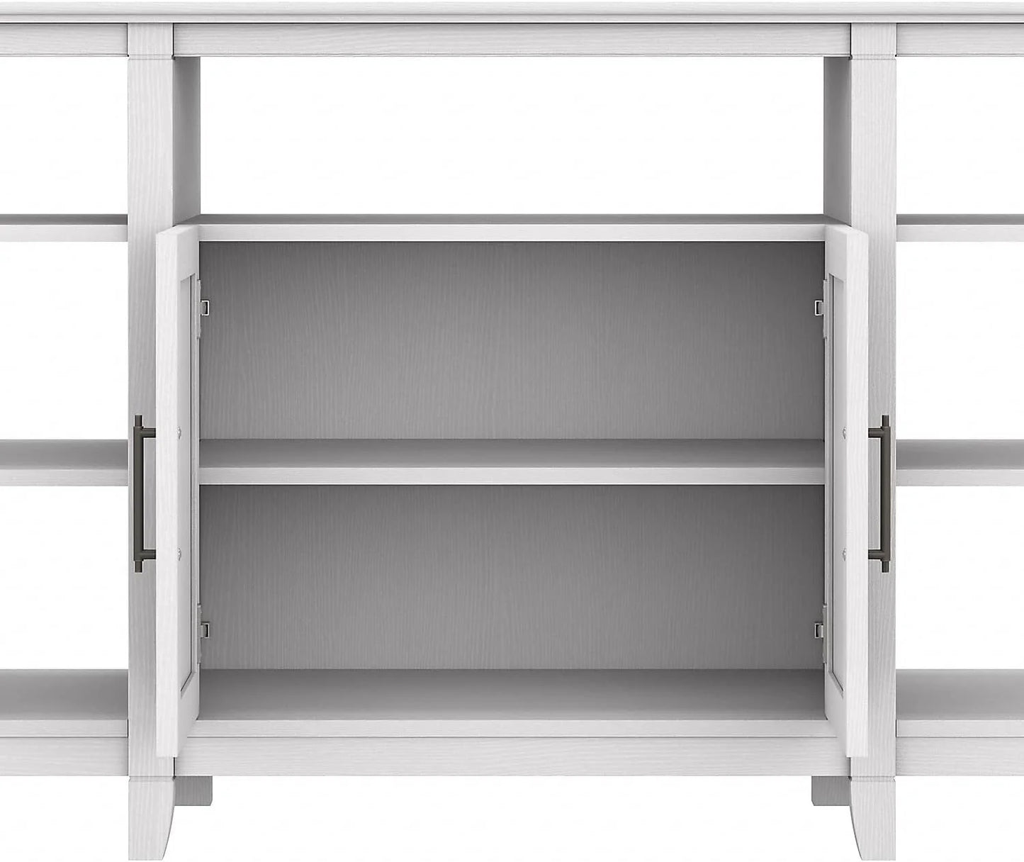 Key West Tall TV Stand for 65 Inch TV in Pure White Oak