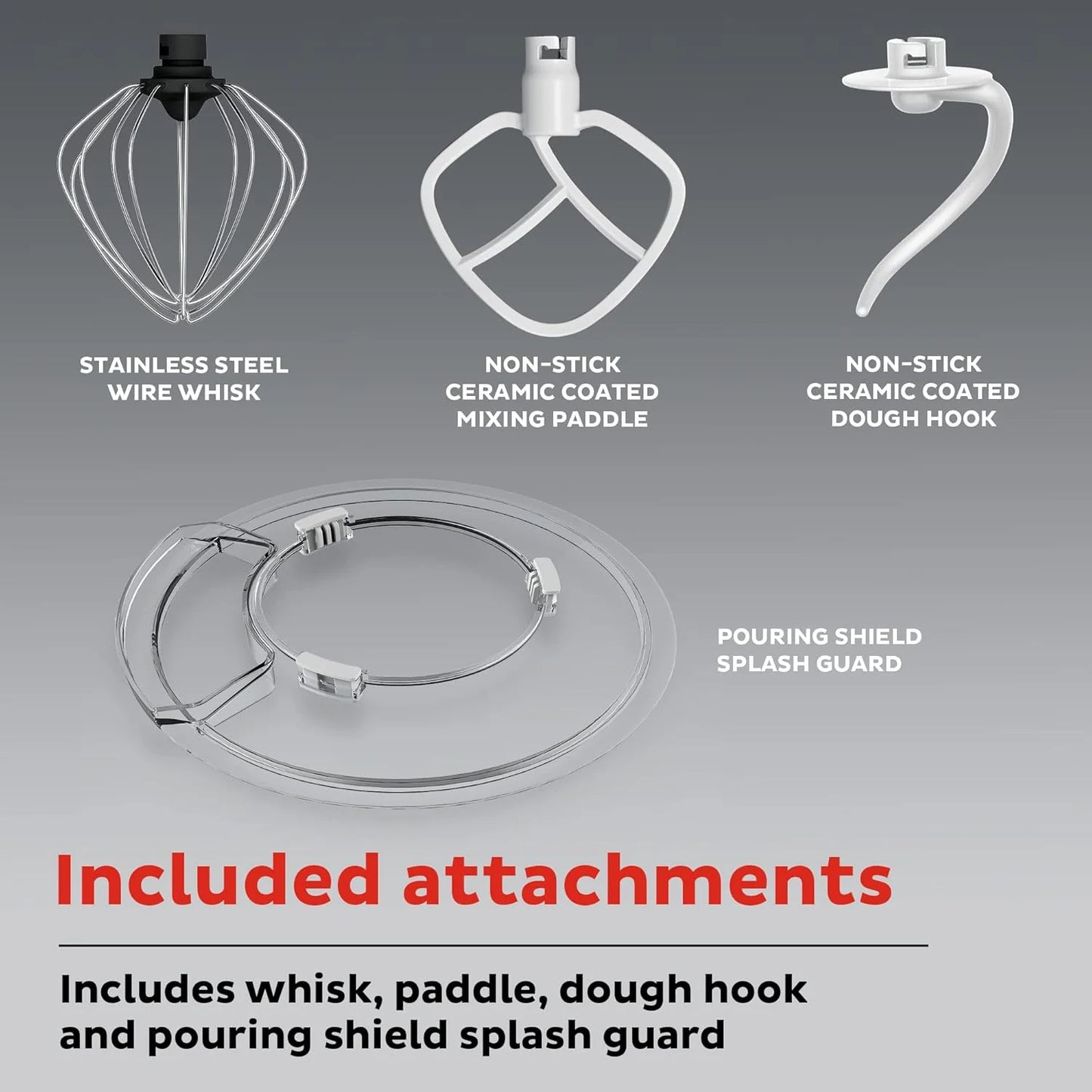 Instant Pot 6-Speed 6.3-Qt Stand Mixer with Stainless Steel Bowl