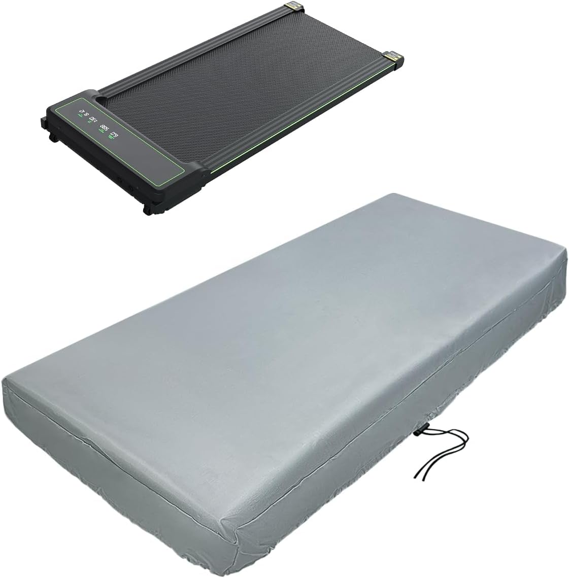 Akluer Inclined Home Treadmill 2.5 HP Small Under-Desk Treadmill with Remote Control and LED Display